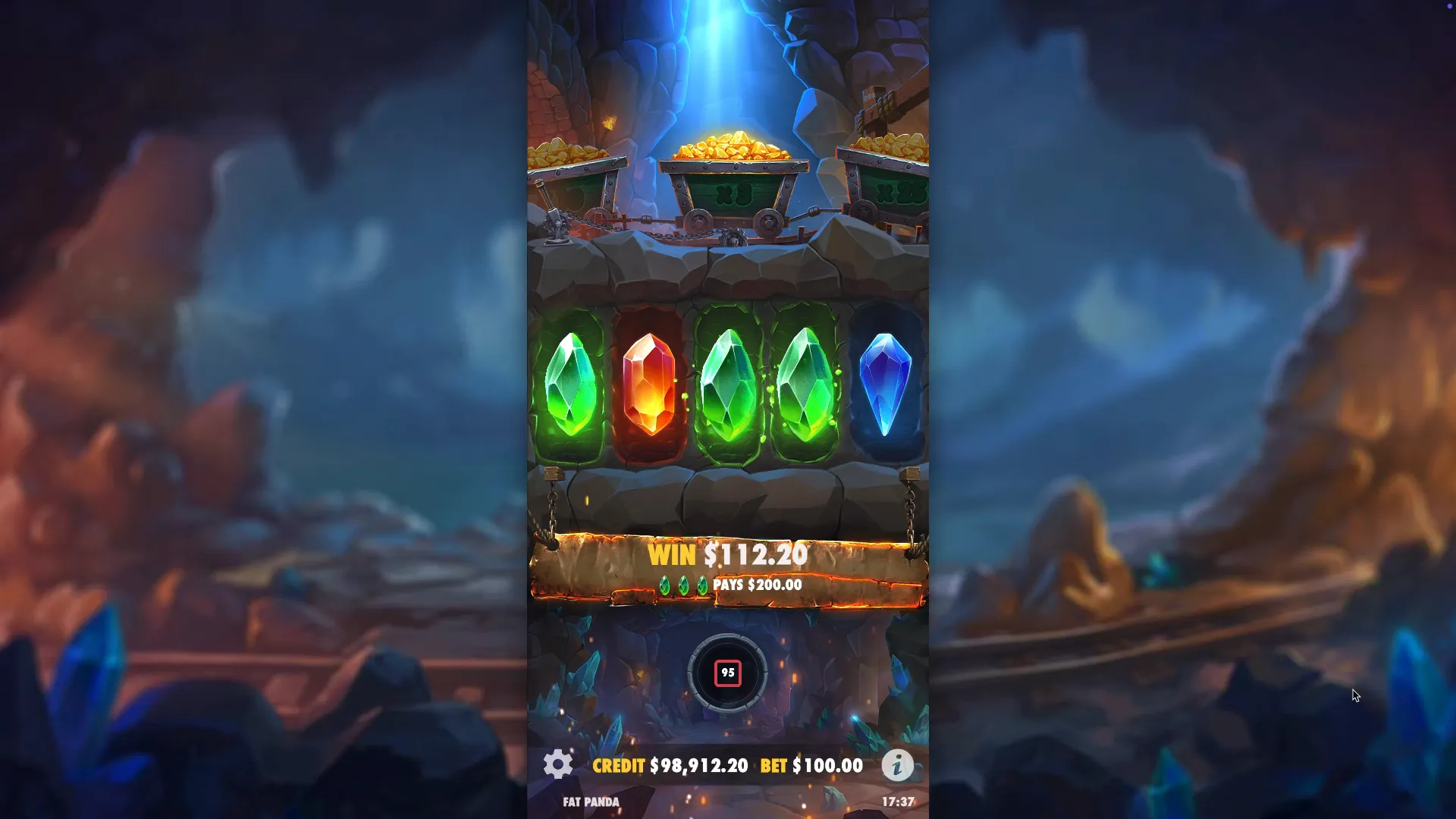 Master Gems slot bets