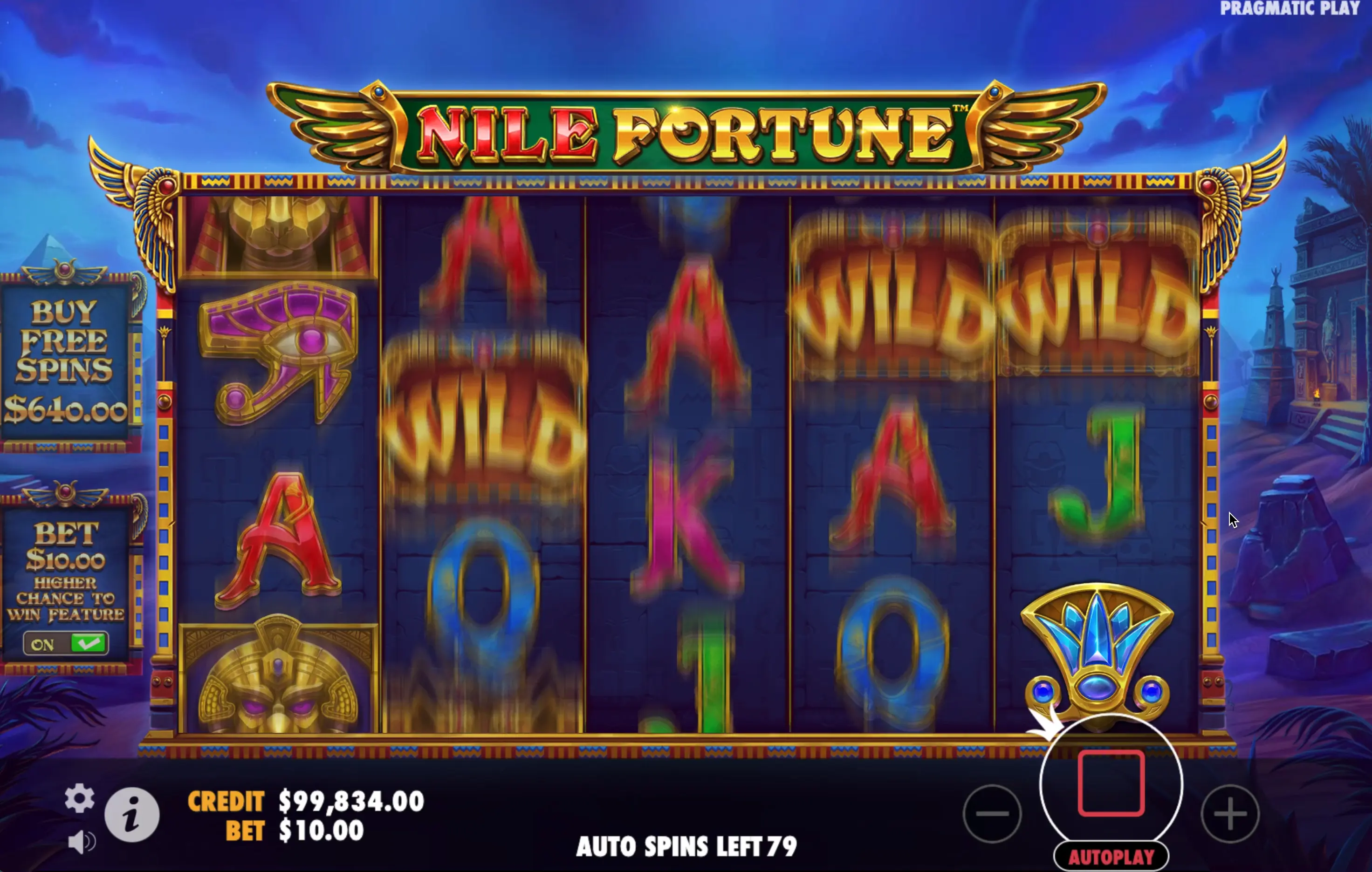 Jogue Nile Fortune online