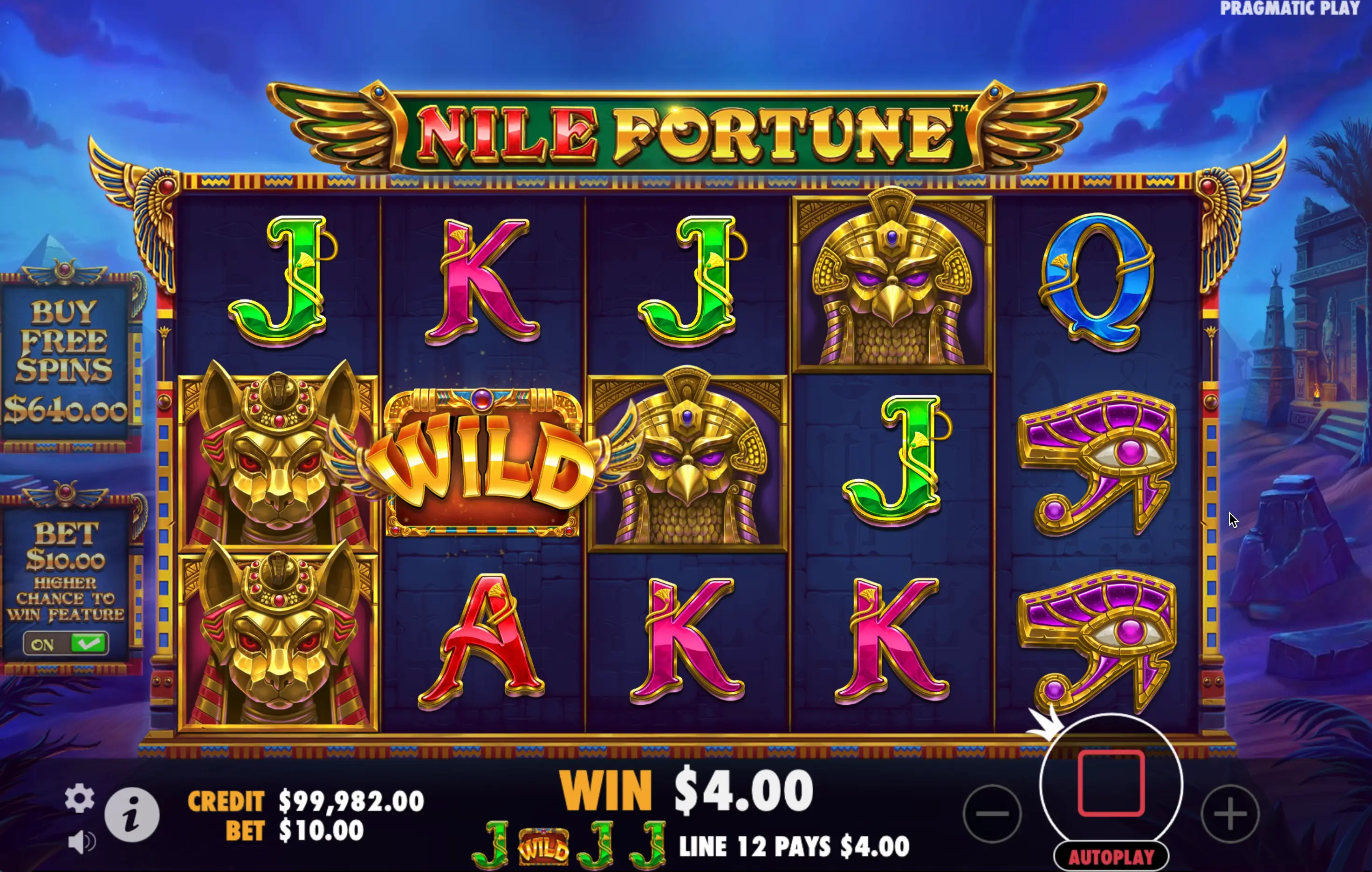 Jogo Nile Fortune por dinheiro baixar