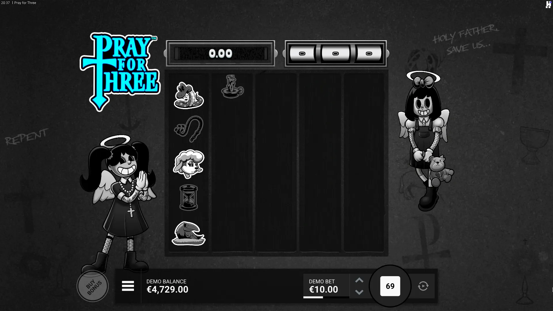Táticas de slot Pray for Three