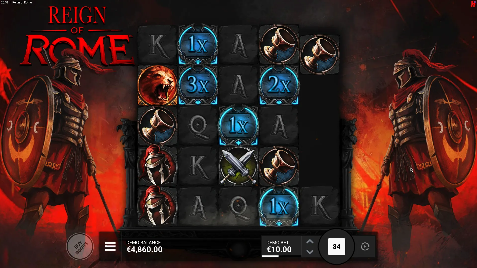 Site do jogo Reign of Rome