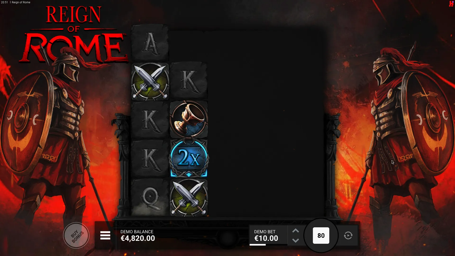 Revisões do jogo Reign of Rome