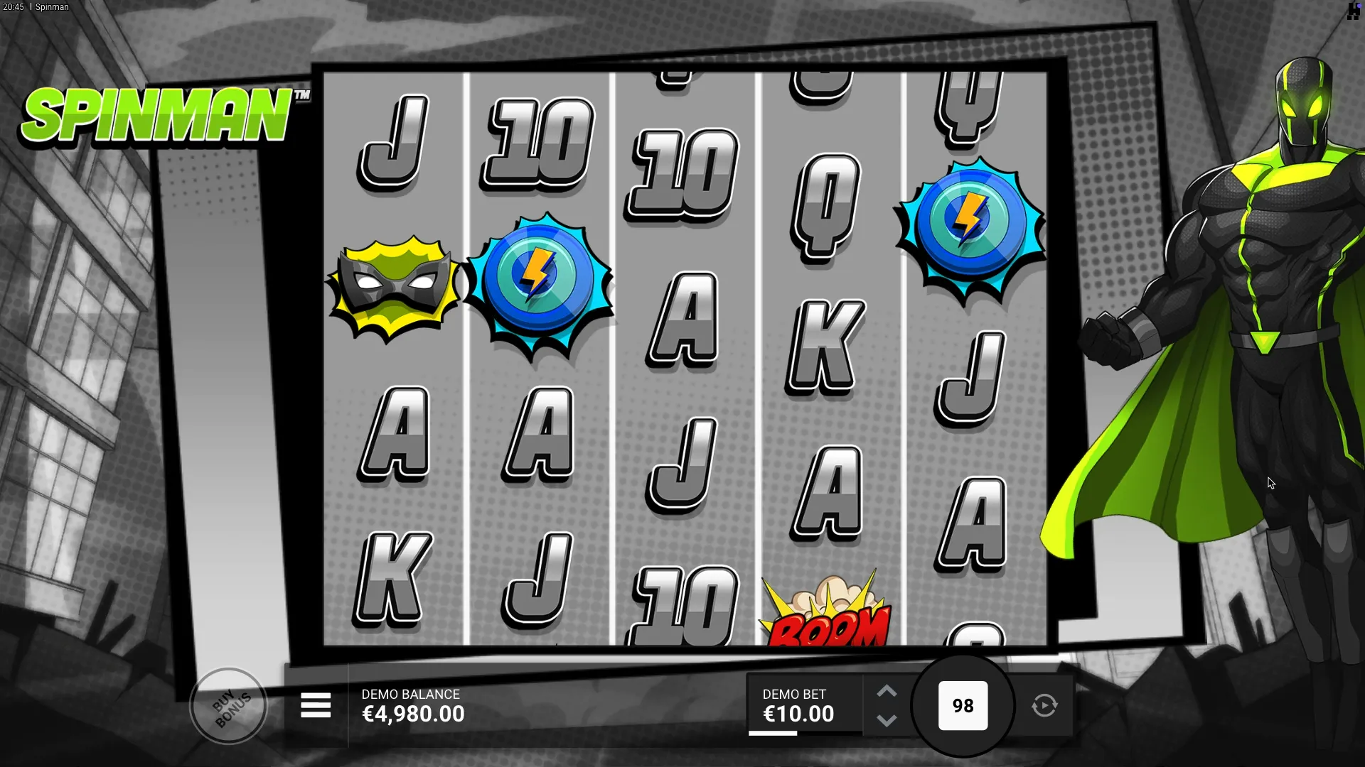 Jogo online Spinman