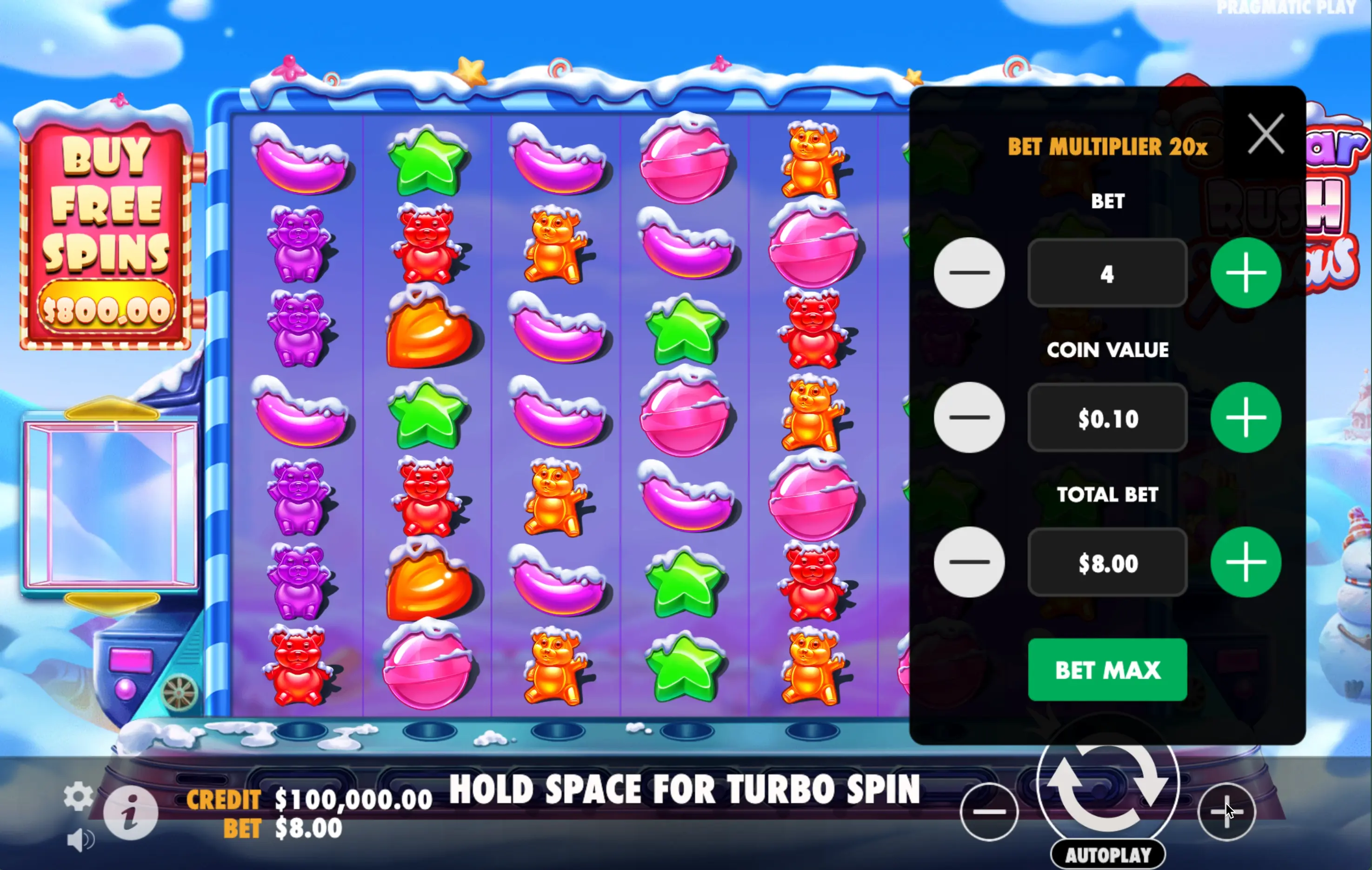 Jogo online Sugar Rush Xmas
