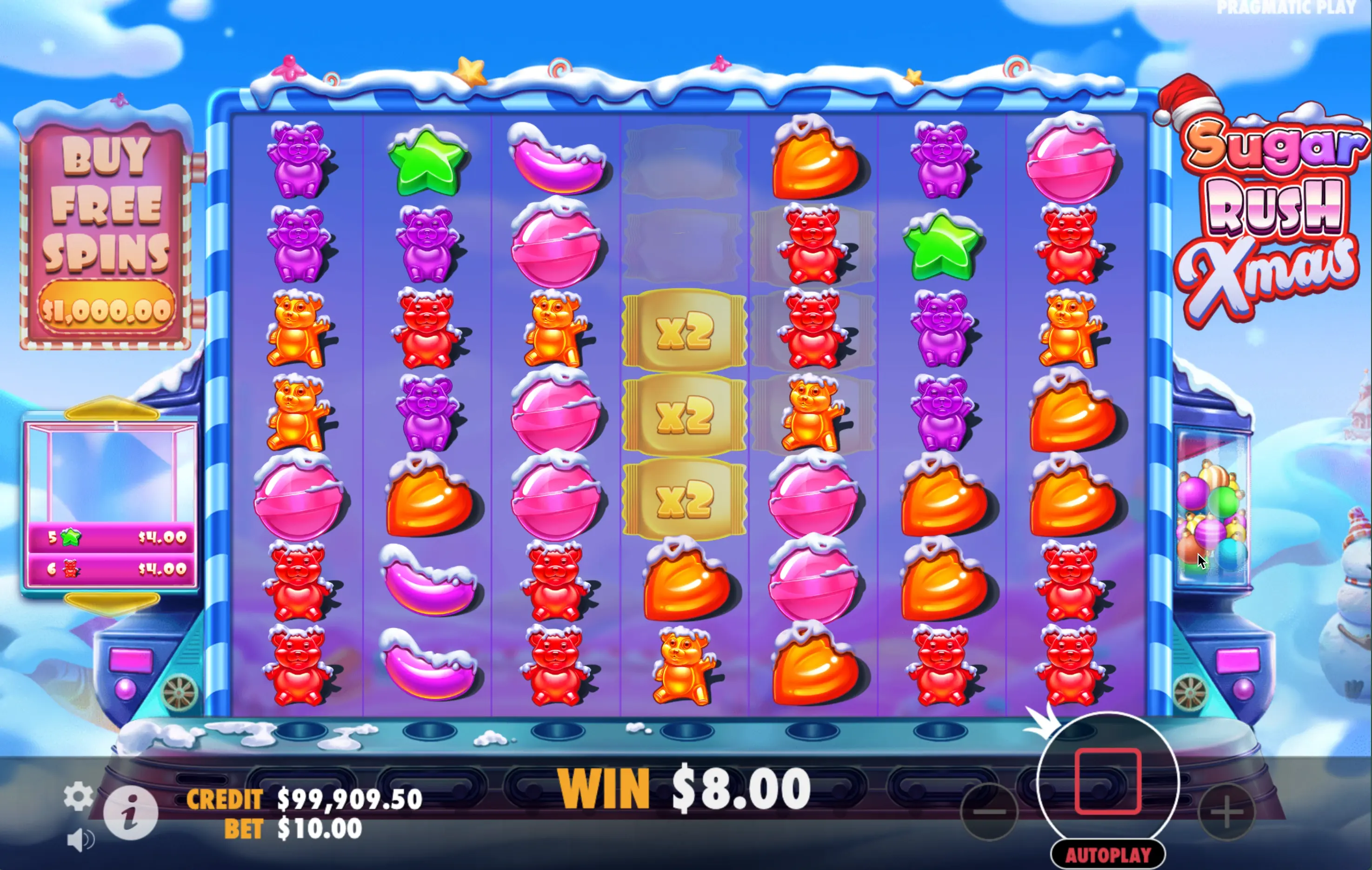 Baixe o aplicativo do jogo Sugar Rush Xmas