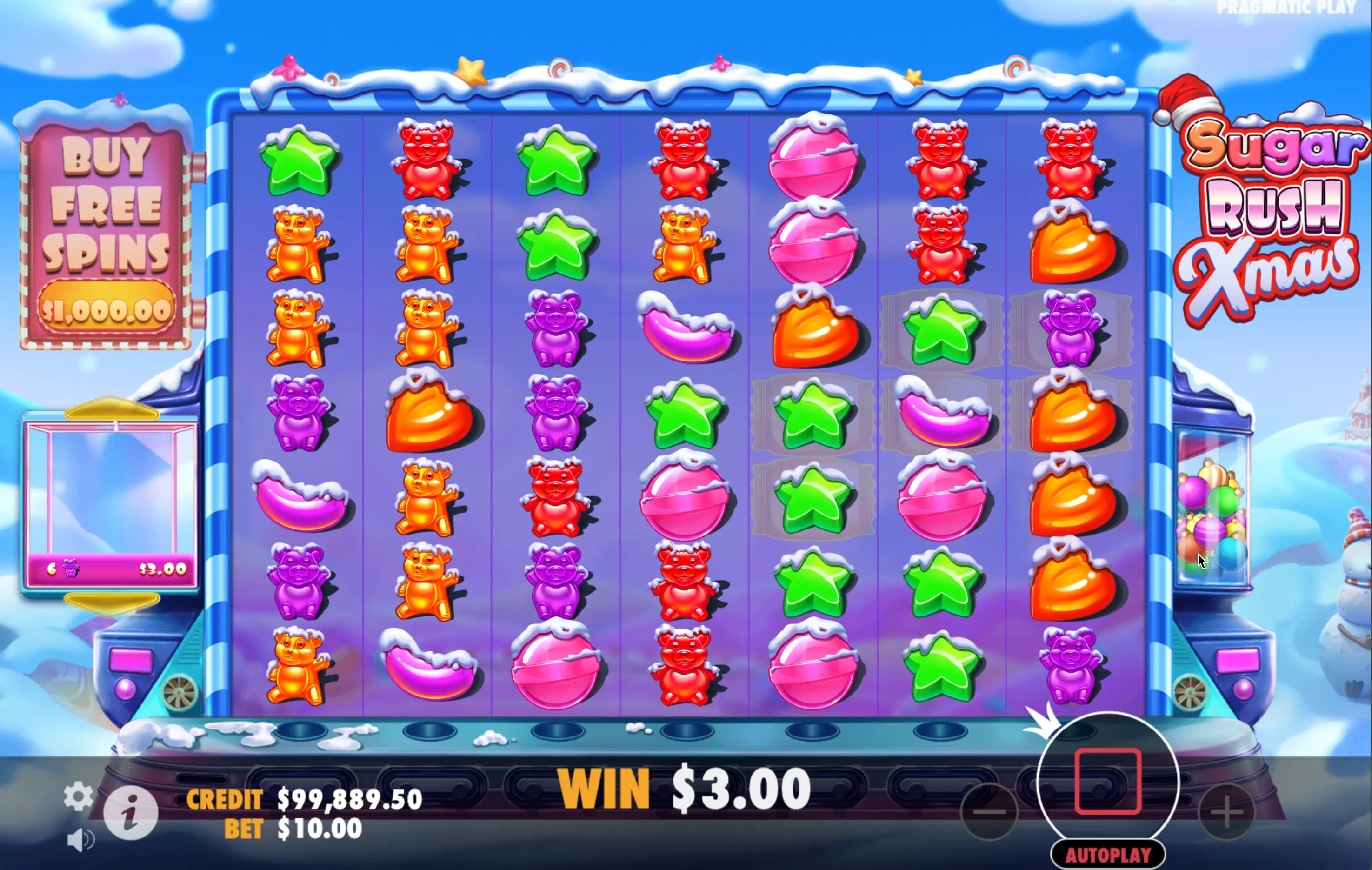 Sugar Rush Xmas Como ganhar