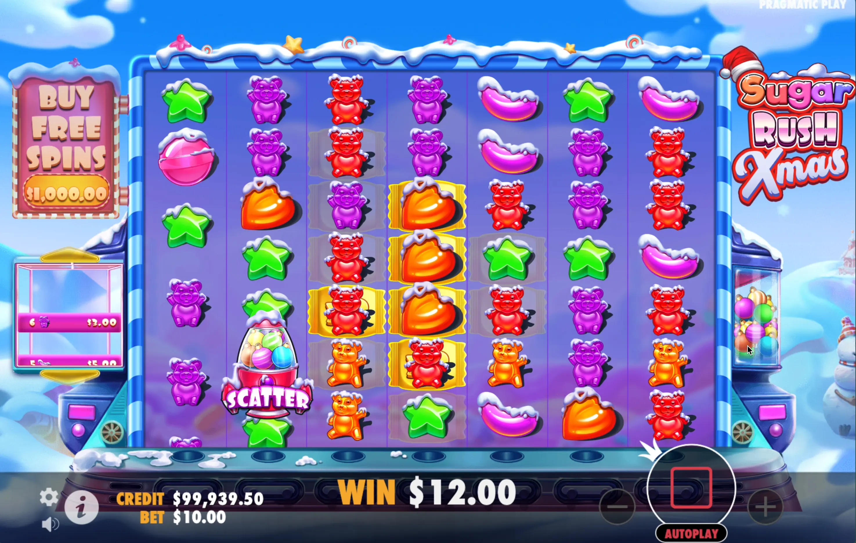 Registro de slot Sugar Rush Xmas
