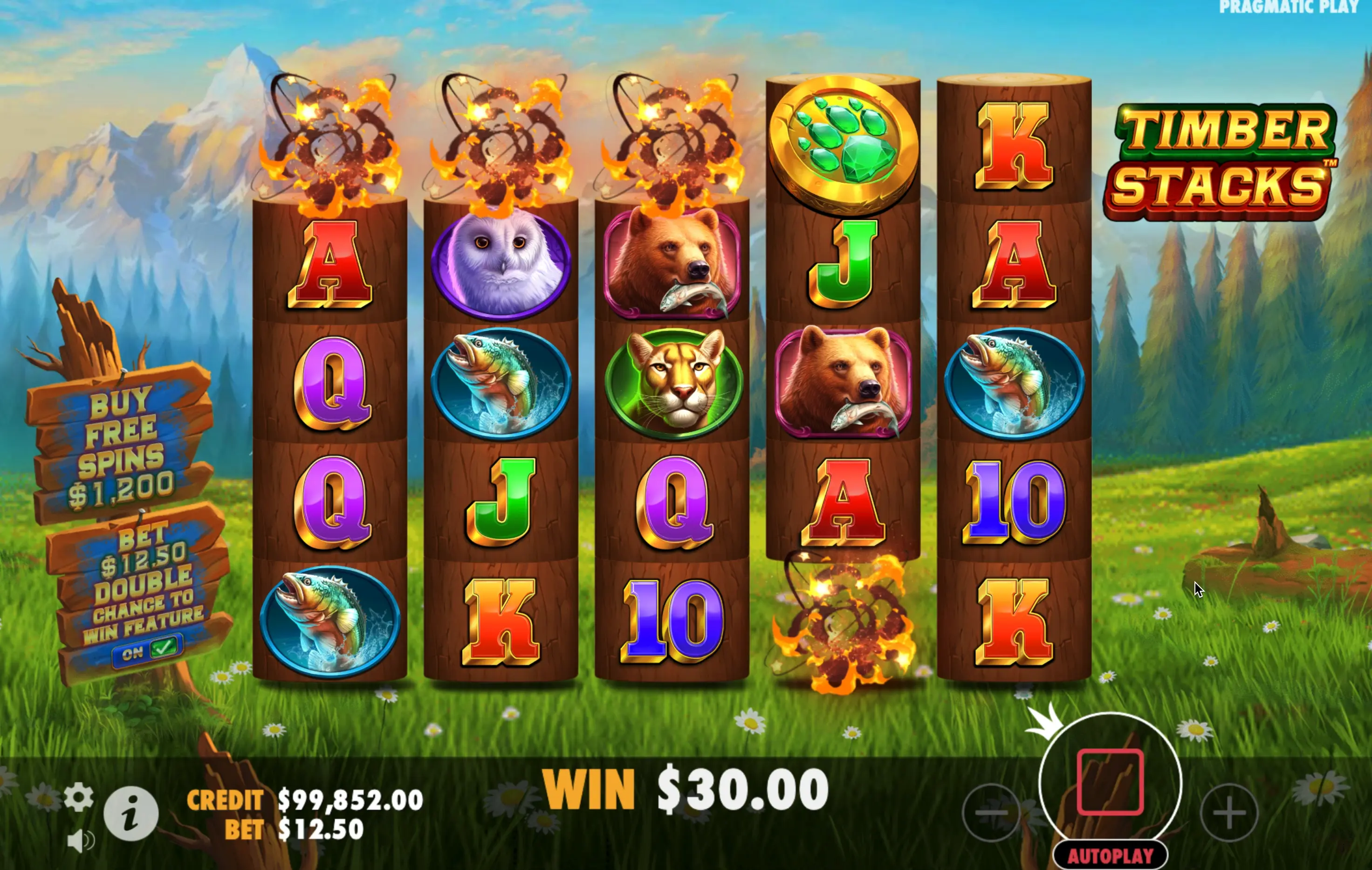 Играть в Timber Stacks онлайн