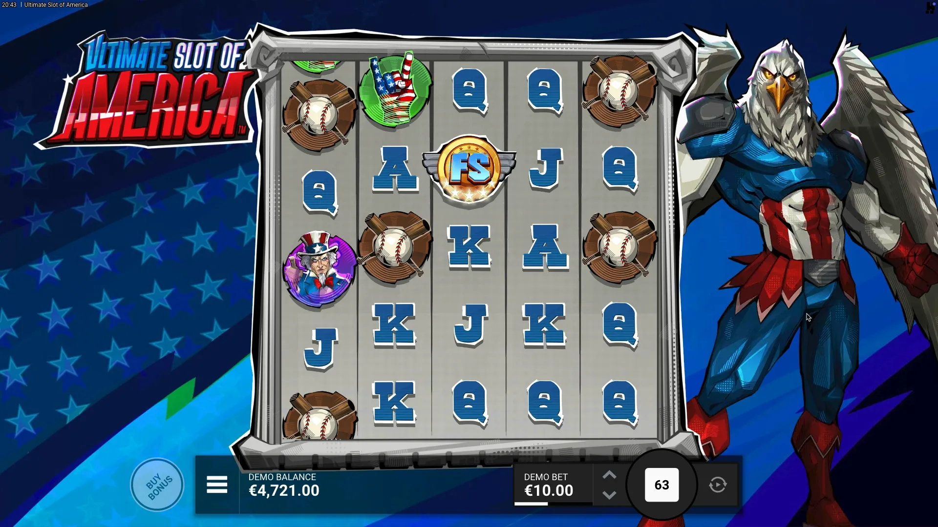 Registro Ultimate Slot of America