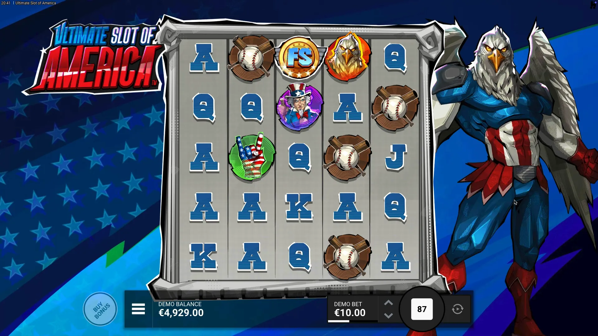 Revisões do jogo Ultimate Slot of America
